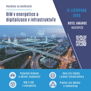 BIM v energetice a digitalizace v infrastruktuře