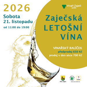 Zaječská letošní vína 2026